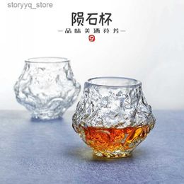 Verres à vin 2021 Nouveau produit Glass Planet Wandering Series-Meteorite Wine Cup Snifter Spirit Dégustation Whisky Glass Willow Siyu Design Works Q231115