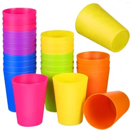 Copas de vino 24 Uds tazas de plástico para fiesta taza de café vaso reutilizable cocina dura vasos para niños