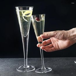Verres à vin 2 pièces, gobelet en cristal rouge, verres à boissons, fête à domicile, raisin, Champagne, trompette, Cocktail, Martini, ensemble de tasses