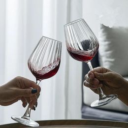 Wijnglazen 2 STKS Kristallen beker Rood glazen beker Keukengereedschap Drinkgerei Champagne Bordeaux Bordeaux Bruiloft Vierkant Feestgeschenken
