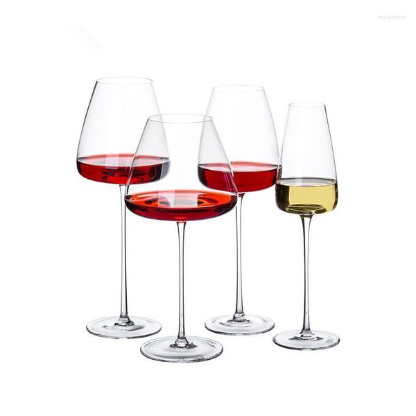 Verres à vin 2pcs ustensiles de cuisine tasse de verre en vitre