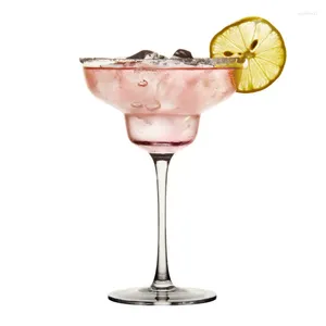 Wijnglazen 2 stks steelde margarita cocktailglas helder loodvrije elegant feest drinken klassiek ontwerp