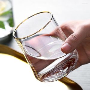 Verres à vin 300ML multicolore tasse en verre Transparent en relief eau potable lait jus gobelets pour fête Bar verrerie