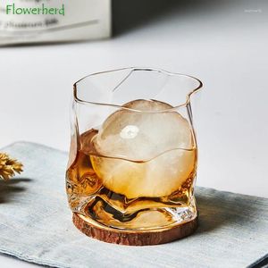 Verres à vin 300 ml de verre whisky twiste