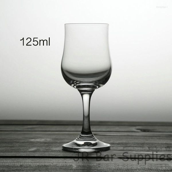 Verres à vin 4PCS 125ml Tulip Glass Copita Nosing Ensemble de 4