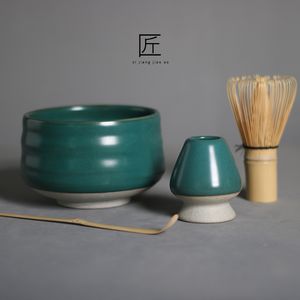 Copas de vino 4 piezas Juego de Matcha japonés Seguro Batidor de bambú Cucharadita Juegos de té Tienda de bebidas para interiores Herramientas para hacer té Accesorios Regalos de cumpleaños 230627