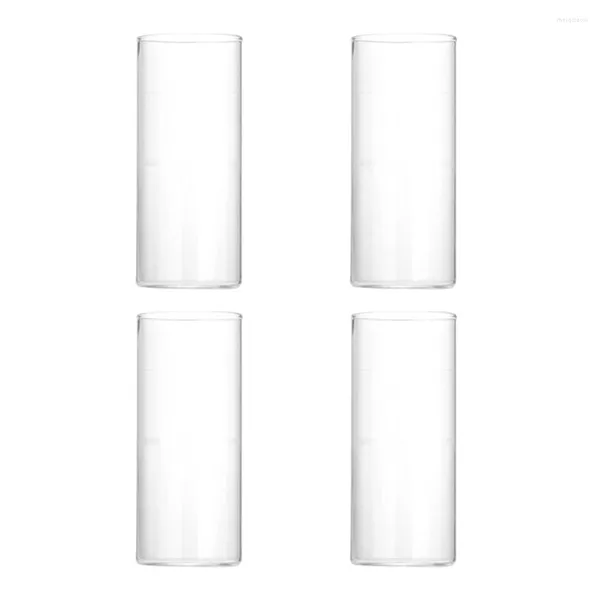 Verres à vin 4 pièces grande eau potable 250ml gobelet Highball roches verre jus tasse mousseux pour les fêtes de Restaurants à la maison