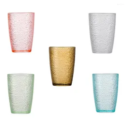 Verres à vin 5 pièces, tasse à bière de fête, tasses à café empilables, boisson, vêtements pour enfants, tasse d'eau en acrylique