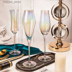 Verres à vin 5 pièces coupes à Champagne verre à vin fête verre à cocktail ensemble de verres de mariage gobelet verre en cristal verres à vin rouge flûtes coupe à vin L240323
