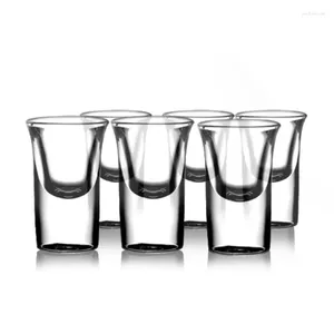 Wijnglazen 6 stks/set S Glas Bar Tuimelaars Wodka Liquor Party Present Drinken Tool Cocktail Pint Cups