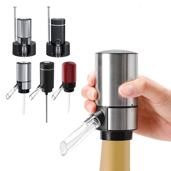 Verres à vin Aérateur Distributeur Bar Accessoires Électrique Rouge Whisky Décanteur Verseur Aération Automatique Verseurs Partie Cuisine Outils 230721