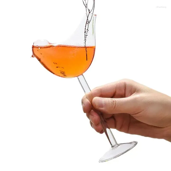 Verres à vin oiseau Cocktail 150ml forme claire Martini gobelet nouveauté verrerie à boire pour Bar Club mariage KTV