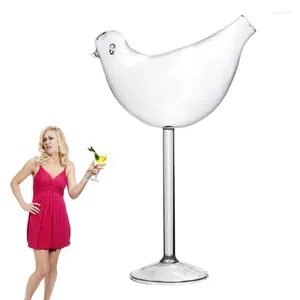 Wijnglazen Vogelvormig Glas 150ml Champagne Hoog Creatieve Cocktail Drinkgerei Voor Feesten KTV Wedding Home Bar