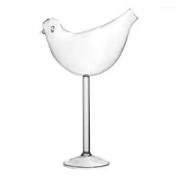 Wijnglazen Vogel Vormige Glas 150 ml Clear Cup Nieuwigheid Drinken Glaswerk Voor Bar Club Bruiloft KTV Verzamelen Party thuis