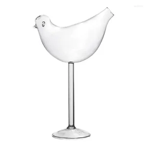 Verres à vin en forme d'oiseau, verre transparent de 150ml, nouveauté, verres à boire pour Bar, Club, mariage, KTV, fête, maison