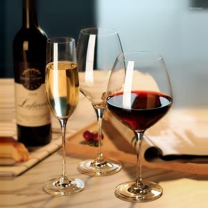Wijnglazen klassieke kristallen glazen beker mode bekerbekers transparant drinkstamware bar el drinkware home decor