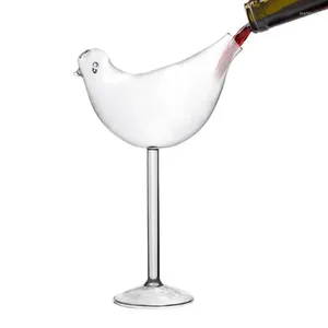 Verres à vin verre à Cocktail oiseau 150ml forme claire Martini gobelet grand créatif verres à boire pour les fêtes KTV