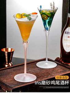 Wijnglazen creatieve glazen cocktail cup gepersonaliseerde combinatie bar martini cup net rode goblet set champagne cup 221124