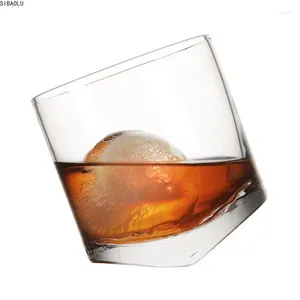 L les verres à vin créatif shake whisky à bascule à bascule Tobine à bière de bière Bar cocktail 10 oz Brandy Ricketers Verre