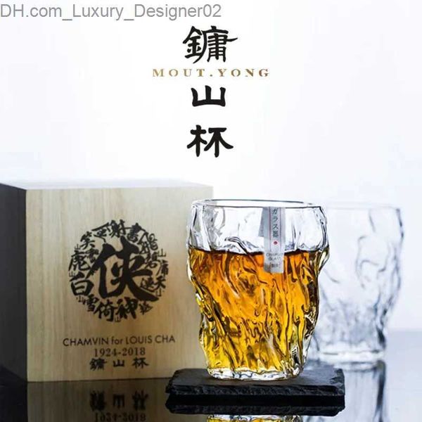 Copas de vino Whisky creativo Vaso para beber MOUT YONG Vino Vasos de whisky Tazas Vidrio sin plomo Verre Cóctel Drinkware Caja de regalo 290 ml Q240124