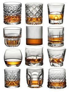 Verres à vin verre à whisky en cristal, à l'ancienne, pour Cocktail, Brandy, cadeau parfait pour les Couples, verrerie de Style bière et rhum 11.28