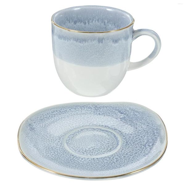 Verres à vin, tasse décorative, eau de bureau, ensemble de tasses en céramique, café, fête d'intérieur, thé rétro