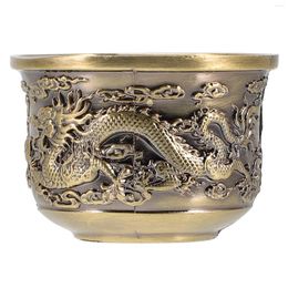 Copas de vino, copa de dragón Fénix, té y café de estilo chino, regalo, pequeña decoración, taza de té, copa de Kungfu para el hogar