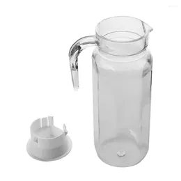 Casas de vinos bebe corbata jugo jarra jarra nevera agua jarra de café lecho de espuma de almacenamiento jarro de refrigerador transparente kitchentool