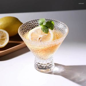 Verres à vin européens créatifs glacés dessert le lait de bouge de trappe