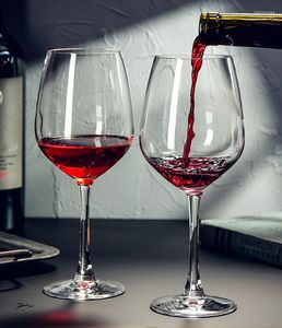 Verres à vin Européen Grand Verre Rouge Ensemble Famille Cristal Sobre Couple Gobelet Whisky Brandy