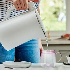 Verres à vin Tasses à café en verre 430 ml Drinkware créatif tasse à thé claire avec coeur 3D tasse de jus de lait résistant à la chaleur pour femmes hommes bureaux à domicile