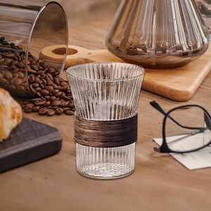 Verres à vin en verre tasse de thé à thé