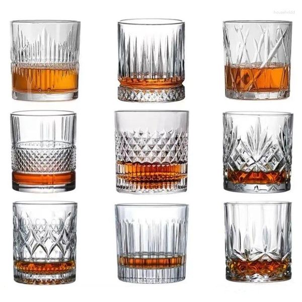 Copas de vino, vaso transparente para whisky, vasos sin plomo, alta capacidad, Vodka, Bar, fiesta, cerveza, Brandy, vasos