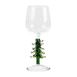 Verres à vin Gobelet Arbre Champagne Coupe de Noël Cocktail Gobelets en cristal Martini Boisson Tasses rouges en forme de coupe vintage Flûte Boisson