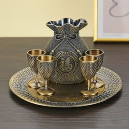 Wijnglazen Hoogwaardige Vintage Set Value Cup Wedding Toast Huishouden Woonkamer Decoratieve pot Bar Accessories 230508