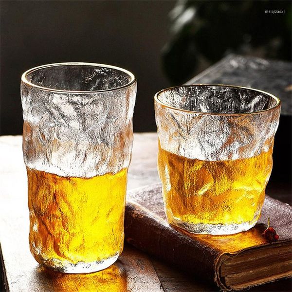 Verres à vin Ins Glacier Verre Eau Jus Boisson Tasse Café Bière Tasse Espresso Tasses Pour Le Thé En Gros Coréen Drinkware Cuisine