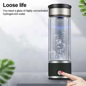 Verres à vin ionisés de bouteille d'eau Générateur portable pour le bureau à domicile voyage 420 ml ionizer sain