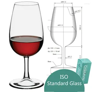 Casas de vino ISO Copa estándar Copa Cristal Copa Profesional Sommelier Custing Whisky Nosing Chivas Cognac Brandy Snifter