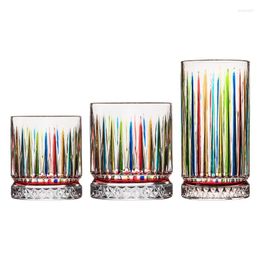 Verres à vin italien Zecchin Design colored whisky verre