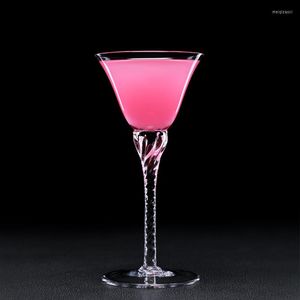 Verres à vin verre à Cocktail japonais tulipe Martini gobelet tasse à boisson créative pour Bar Restaurant tasse à boissons