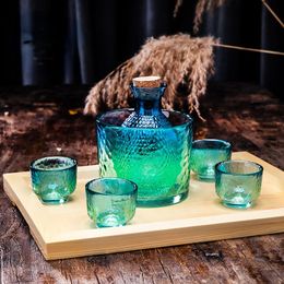 Wijnglazen Glazenset met Japans hamerpatroon Sake Pot Cocktailbeker Hittebestendige broeidispenser 230923
