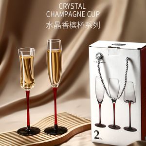 Wijnglazen keuken eetbar champagne Europese luxe mousserende kristallen goblet creatief bruiloft cadeau cup 230302