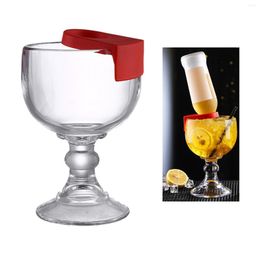 Wijnglazen Martini Goblet Cup Clear Drinking Cocktail Glass Buckle Holders On For Home Use KTV Club Birthday Celebrations