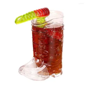 Copas de vino Mini bota de vaquero S, vaso de cerveza transparente para whisky, decoraciones para despedida de soltera