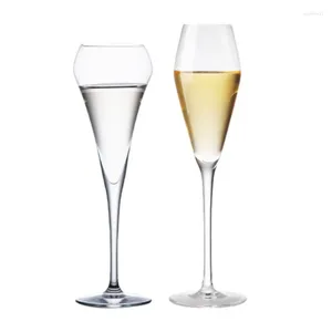 Vases à vin Noble Art 2pcs Festival Wedding 150-250 ml Gobelet Set Handmade Dessert Champagne Cup Drinkware évaluer le verre cadeau