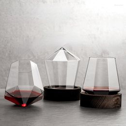 Verres à vin nordique créatif cristal rouge tasse fait à la main non versé blanc whisky luxe maison verre