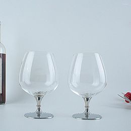 Verres à vin Oh tendance, verre à whisky personnalisé en cristal, support en acier inoxydable, verres à boisson pour Bar de mariage et maison