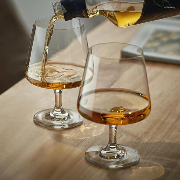 Verres à vin professionnels cognac brandy snifters niveau de dégustation de dégustation claire whisky copita nating verre xo tumbler whisky tasse gobelet