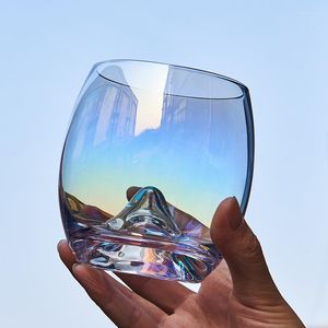 Verres à vin Rainbow Glass Cup Water Egg Mountain (370ml)-