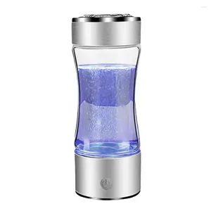 Verres à vin Scellé Hydrogène Ion Cup de bouteille d'eau portable Générateur de bouteilles d'eau pour le bureau à domicile USB Charging Verre Boire